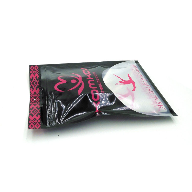 240mic CMYK MOPP Torby Opp Odzież na zamek błyskawiczny Frosted VMPET do odzieży