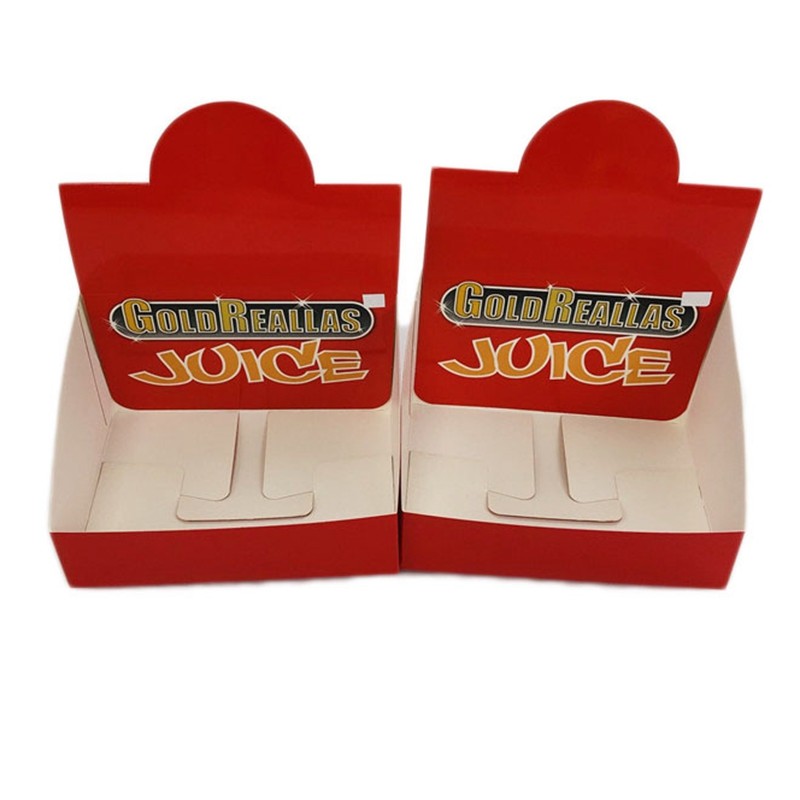 Niestandardowe logo Energy Drink Paper Counter Display Box Energy Bars Chocolate Protein Bars Packaging Boxes