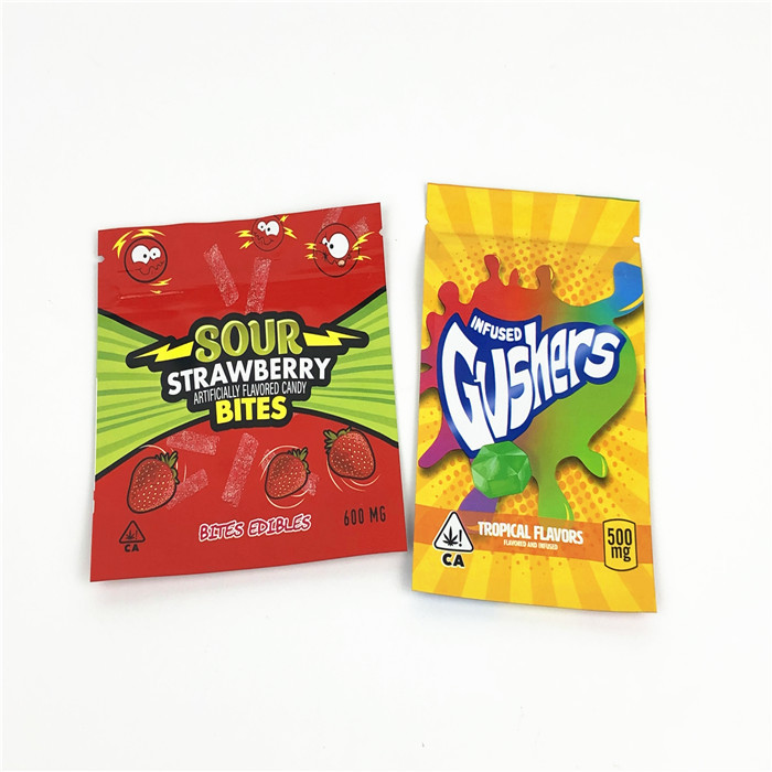 3,5g 7g Pół funta Odporne na zapach torby Mylar 120mic Child Pokrowiec Ziplock