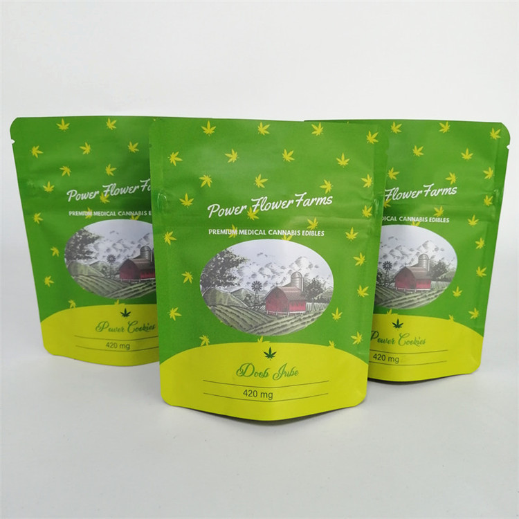 MOPP VMPET Weed Opakowania ziołowe Druk wklęsły Nasiona kwiatów CMYK