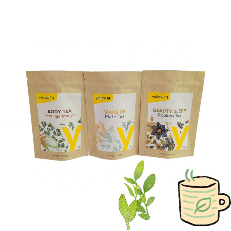 MOPP CMYK Zamykane torby strunowe 200 mic VMPET Plastikowe PVC CPE