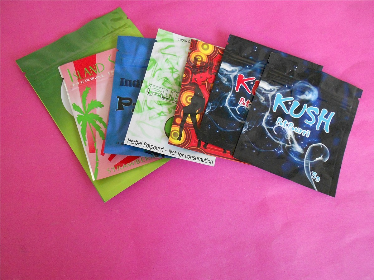 Odporne na wodę i kurz worki na kadzidełka PET / VMPET / PE