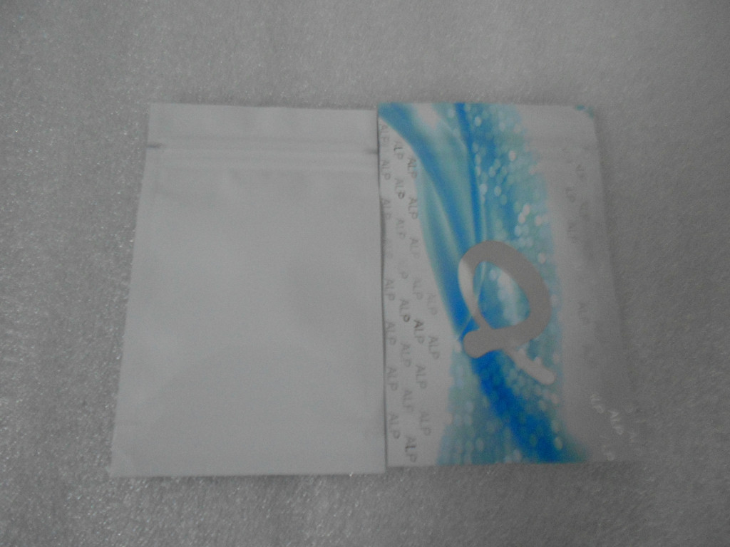 Woreczek foliowy z folii PE / AL / PE z zamkiem błyskawicznym na przekąskę i orzechy