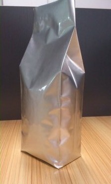 Zwykłe srebrne dno woreczki z tworzywa sztucznego nadające się do recyklingu
