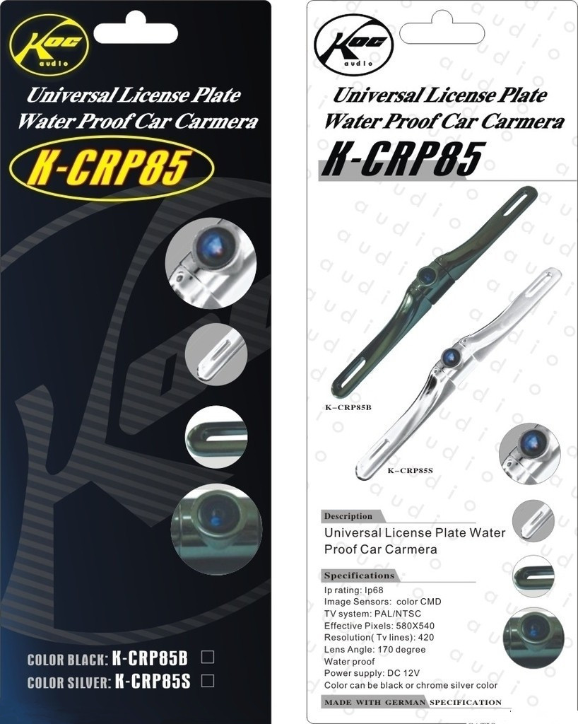 Opakowanie z kartami blistrów Euro Hang Hole Luksusowe drukowane na pakiet kamer samochodowych