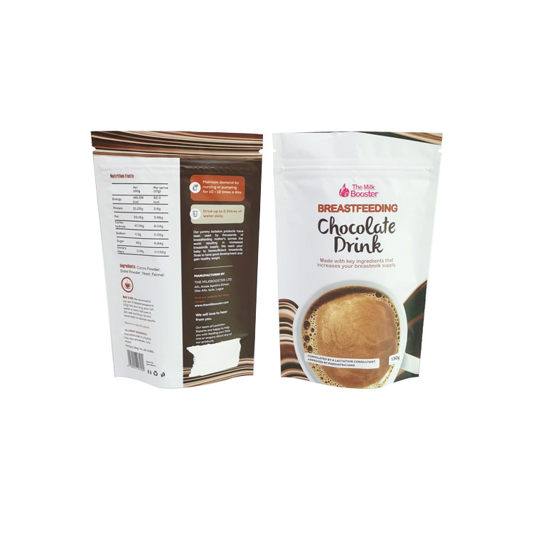 Druk cyfrowy Stand Up Zipper Pouch Torby Kawa Herbata w proszku Torba do pakowania żywności