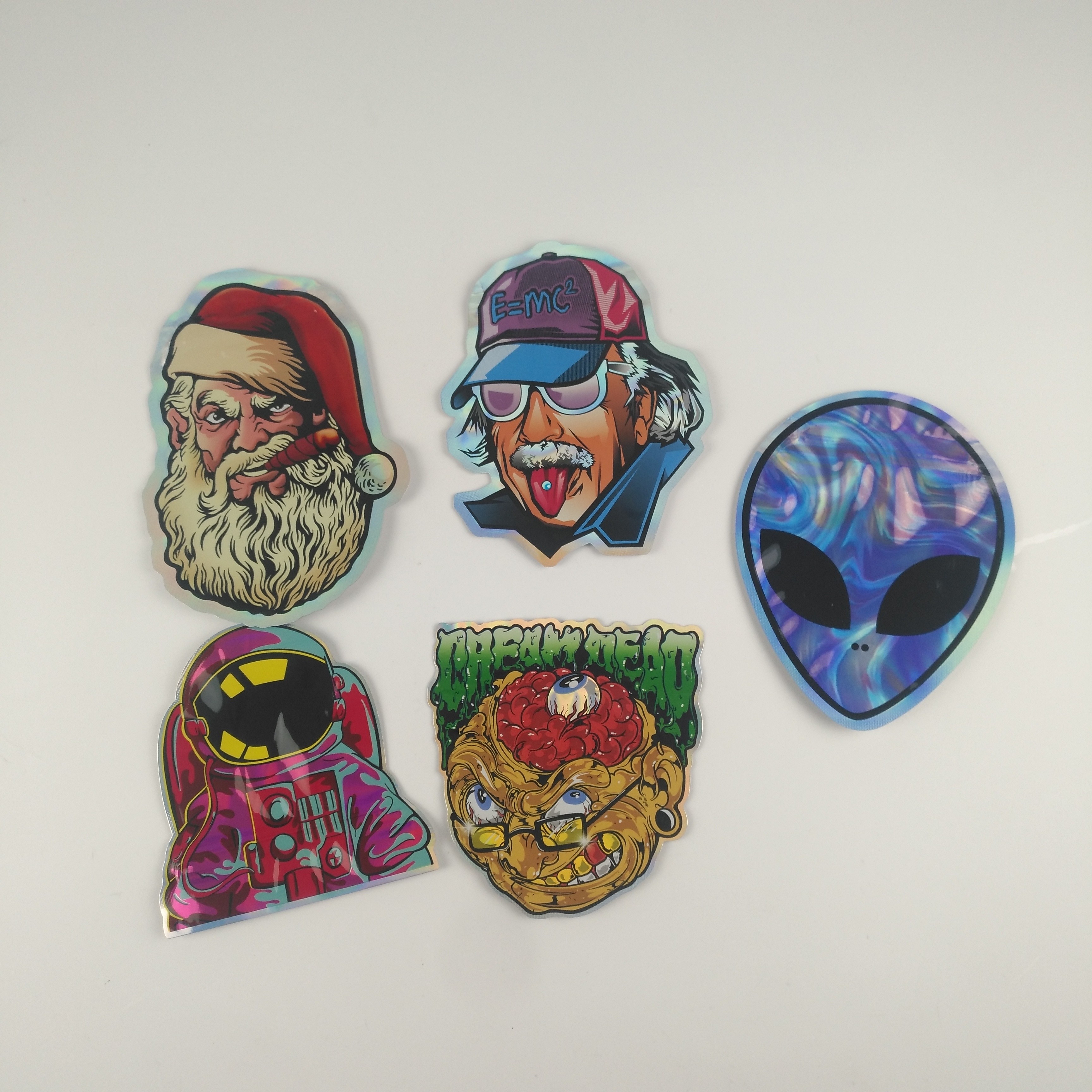 Gummies Jelly Cannabis Plastikowe woreczki Opakowanie Die Cut Custom Zipper Bags 3.5g