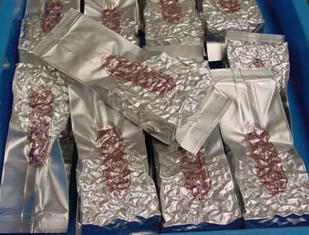 Srebrzyste, matowe wykończenie Drukowanie torby z folii aluminiowej z zaworem odgazowującym
