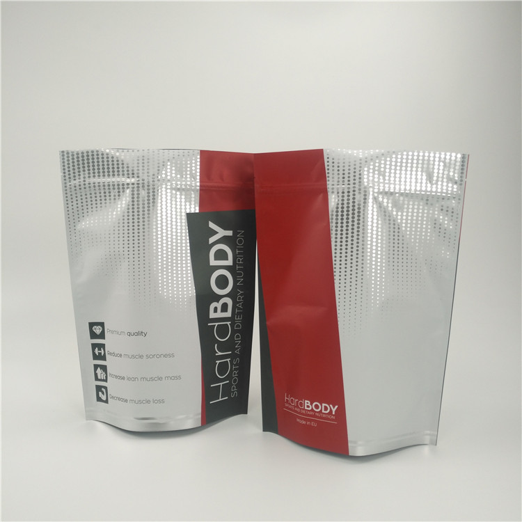 Plastikowe torebki na konopie pakujące żywność Stand Up Zipper Bag