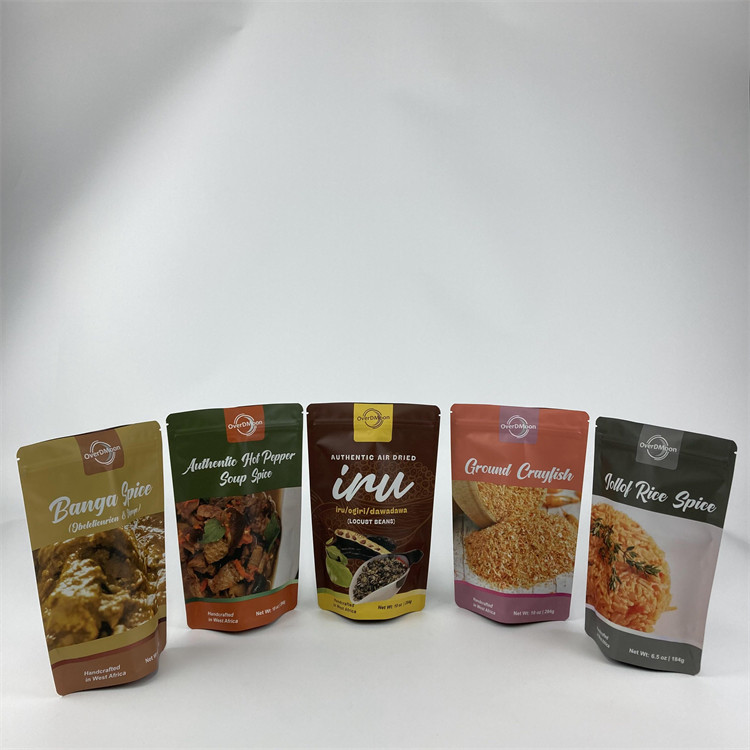 Stand Up Doypack Pokrowiec na tytoń Opakowanie na gorąco zgrzewany zamek z logo