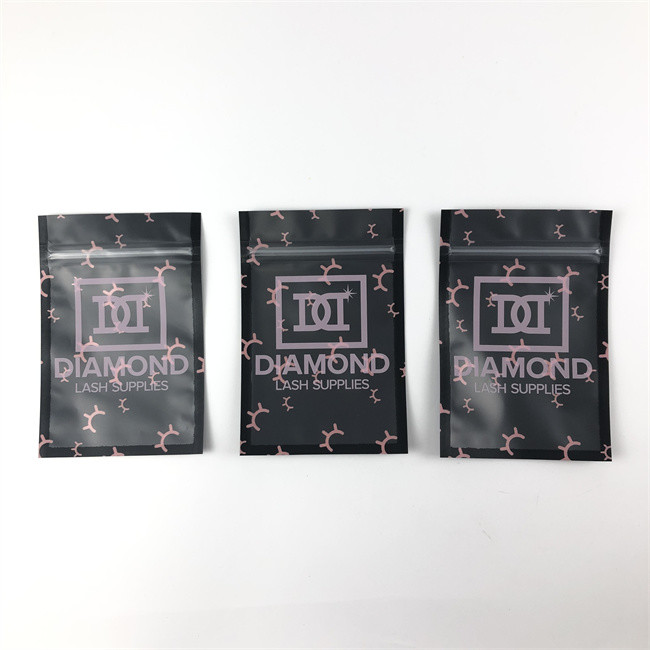 Zamykana plastikowa torba z mylarowej folii aluminiowej z zamkiem błyskawicznym z trzema bocznymi uszczelkami