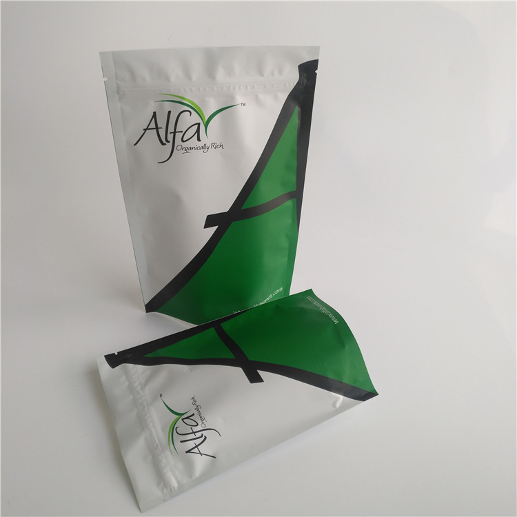 Odporne na zapach opakowania do żywności Saszetka z folii aluminiowej Torebki na słodkie herbatniki Doypack