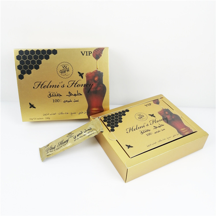 Niestandardowa drukowana pusta plastikowa torba do pakowania 20g Miód Food Grade Jadalna torebka