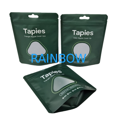 Fabrycznie dostarczane wielokrotnie nadające się do użytku zamknięte Mylar Nipple Patch Packaging Bag Custom Print Smell Proof Bags z logo