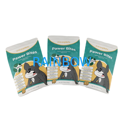 Fabrycznie dostarczane specjalne torby przeciwzapalne z logo, stand up torba papierowa Kraft Gummy Candy Packaging