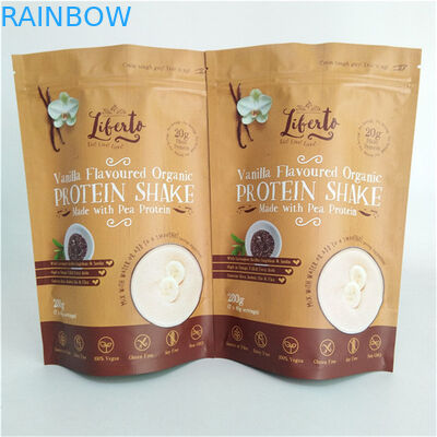 Kolorowe drukowanie śniadaczka worek MOPP VMPET PE Mat Finish Czarny odporny na wilgoć