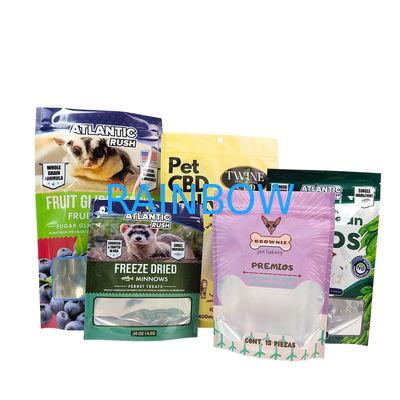Custom Printed High Barrier Pet Food Pouch with Gravure Printing for Moisture Proof Packaging