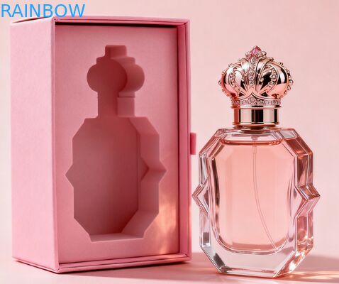 Niestandardowy luksusowy biały karton do butelki z perfumami 50ml 100ml Pudełka z górną pokrywą Perfumy z Premium Gift Box