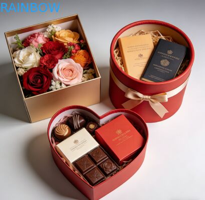 Ekologiczne składane pudełko prezentowe z tektury o grubości 350g, personalizowane, na biżuterię, odzież, buty, zegarki